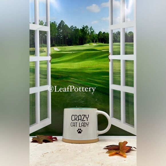 Crazy Cat Lady Coffee Mug, 16oz Ceramic Cat Lover Gift, Dishwasher Safe - Picture 2 of 10